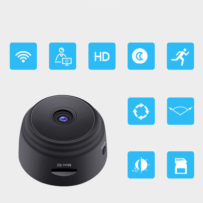 Miniguard Security Camera, Miniguard Magnetic Mini Security Camera, 1080p Hd WiFi Wireless Mini Guard Camera for Indoor Outdoor