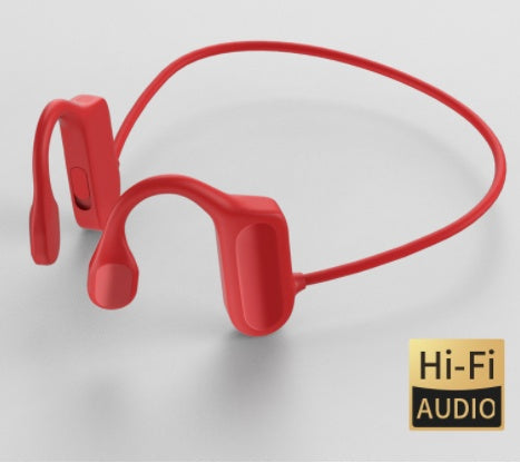 Inductivv Bone Conduction Headphones Sound Revv Open Earphones Wireless Bluetooth Running Headphones with Mic, IP56 Waterproof, Lightweight and Comfortable Fit Sport Bone Conduction Earbuds & Exercise