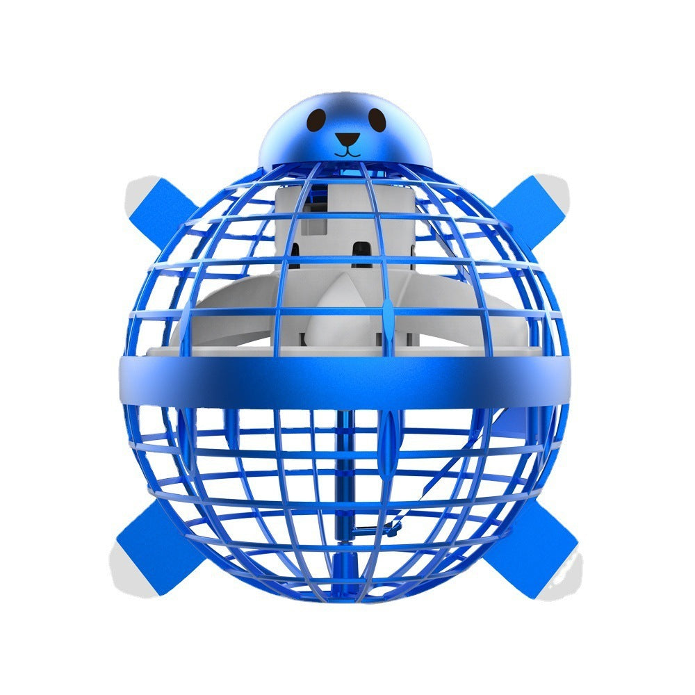 Galaxy Ball Toy 2025 AI Flying Orb Ball Motorized Flying Spinner Drones for Kids LED Light Up Glow Fidget Toys for Boys Boomerang for Kids Indoor Outdoor Fun