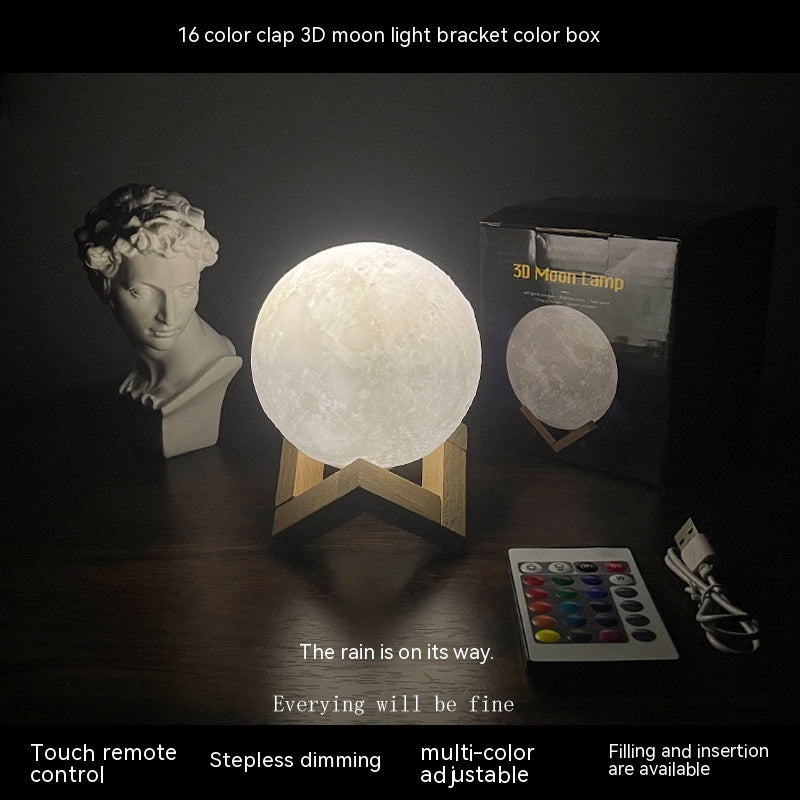 Moon Rechargeable Small Night Lamp